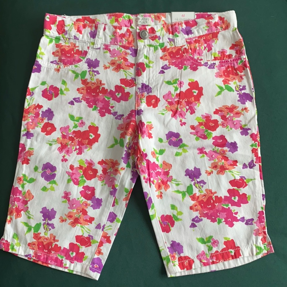 Girls Size 14 Floral Shorts